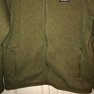 Patagonia Jackets & Coats - Patagonia Mens Olive Green Fleece Zip up Jacket Patagonia Jackets & Coats - Patagonia Mens Olive Green Fleece Zip up Jacket